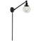 Beacon 6" Oil Rubbed Bronze LED Swing Arm With Clear Shade