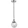 Beacon 6" Polished Chrome Mini Pendant w/ Seedy Shade
