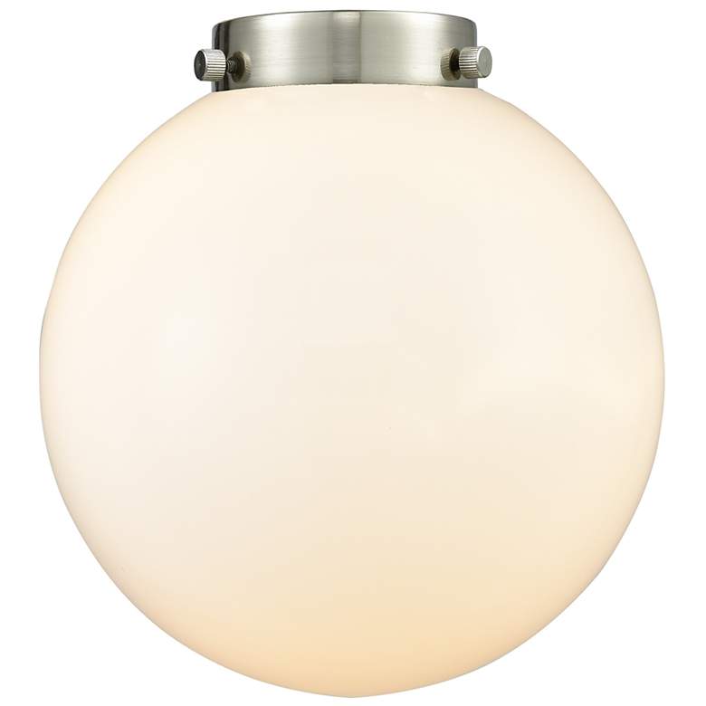 Image 3 Beacon 8"W Antique Copper Mini Pendant w/ Matte White Shade more views