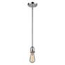 2_Beacon 8" Wide Polished Chrome Mini Pendant with Clear Globe Glass Shade more views