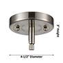 7_Beacon 8" Wide Polished Chrome Mini Pendant with Clear Globe Glass Shade more views