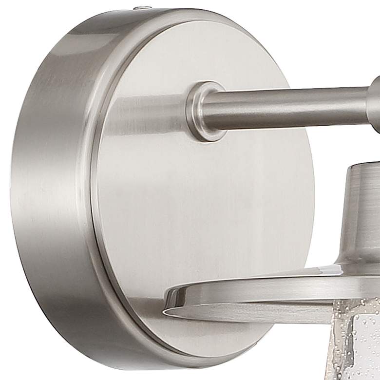 Image 3 Beacon Avenue 6 1/4 inch High Brushed Nickel LED Wall Sconce more views