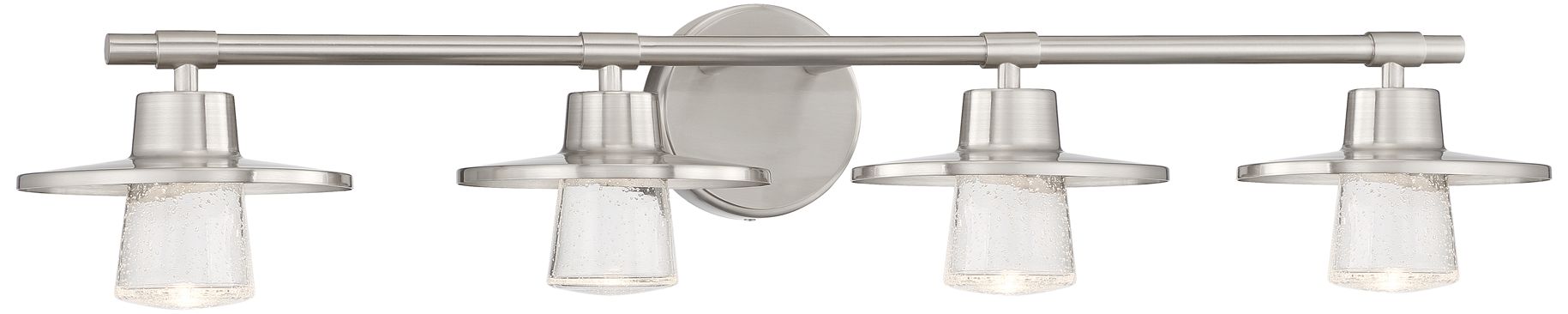 Beacon Avenue - LED Brushed Nickel Bath Light