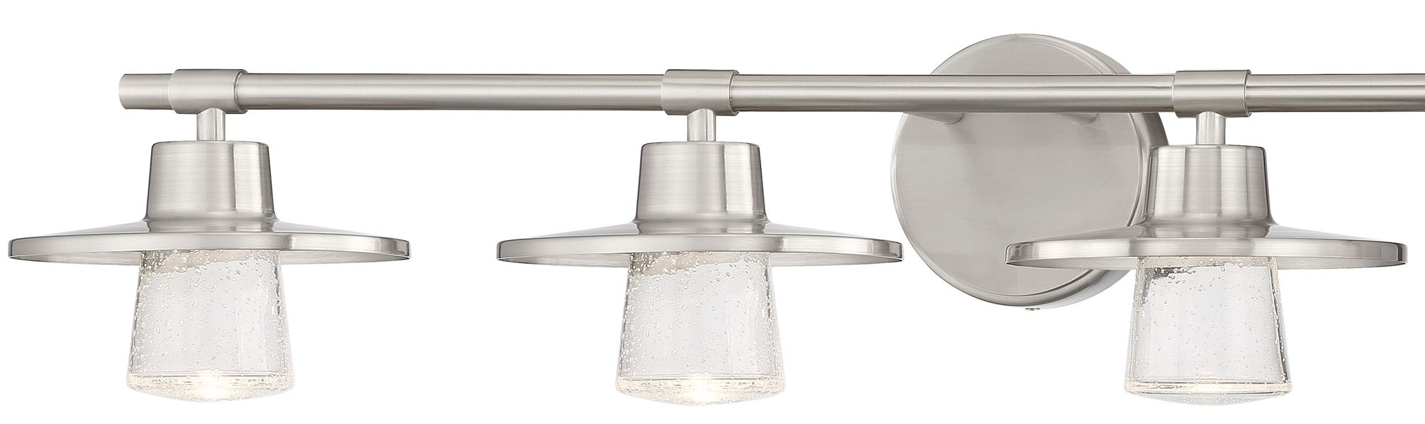 Image 5 Beacon Avenue - LED Brushed Nickel Bath Light more views