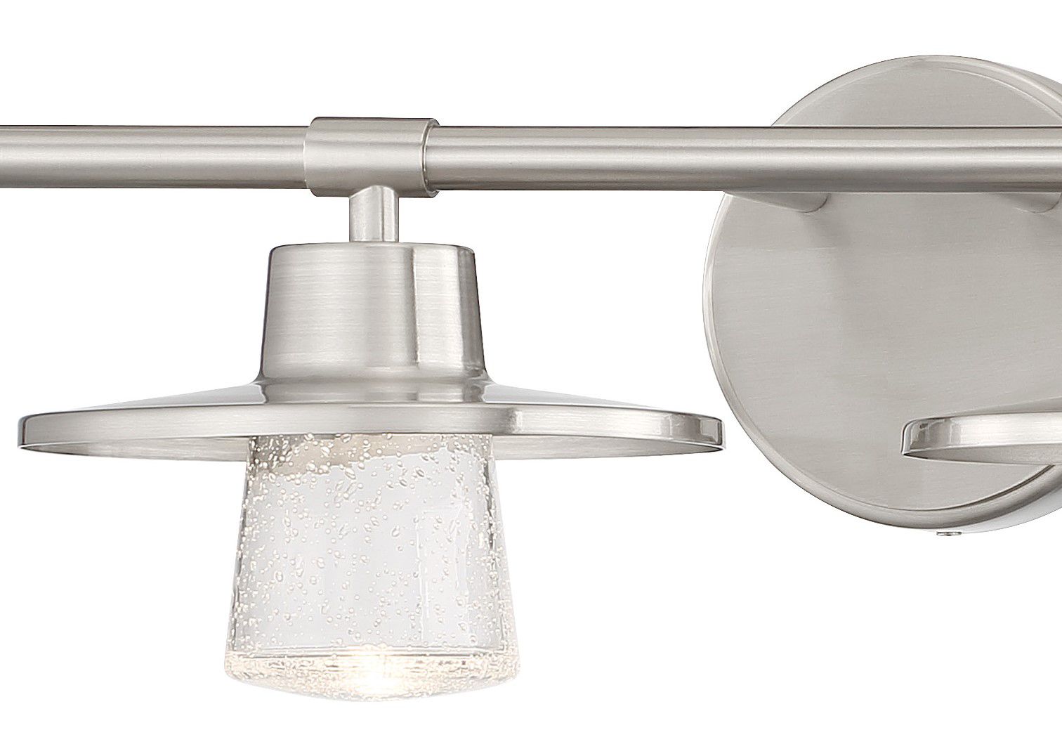 Image 6 Beacon Avenue - LED Brushed Nickel Bath Light more views