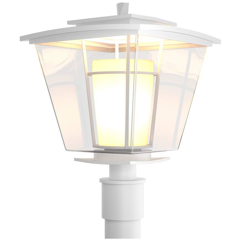 Image 1 Beacon Hall 12.1" High Coastal White Outdoor Post Light