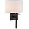 Beacon Hall 12 3/4"High Oil-Rubbed Bronze Wall Sconce