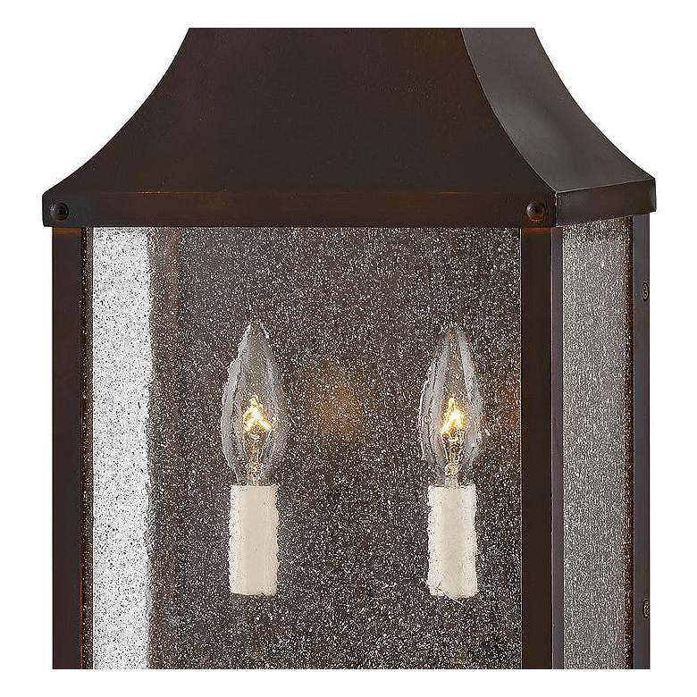 Image 2 Beacon Hill 17 1/4" High Blackened Copper Outdoor Wall Light more views