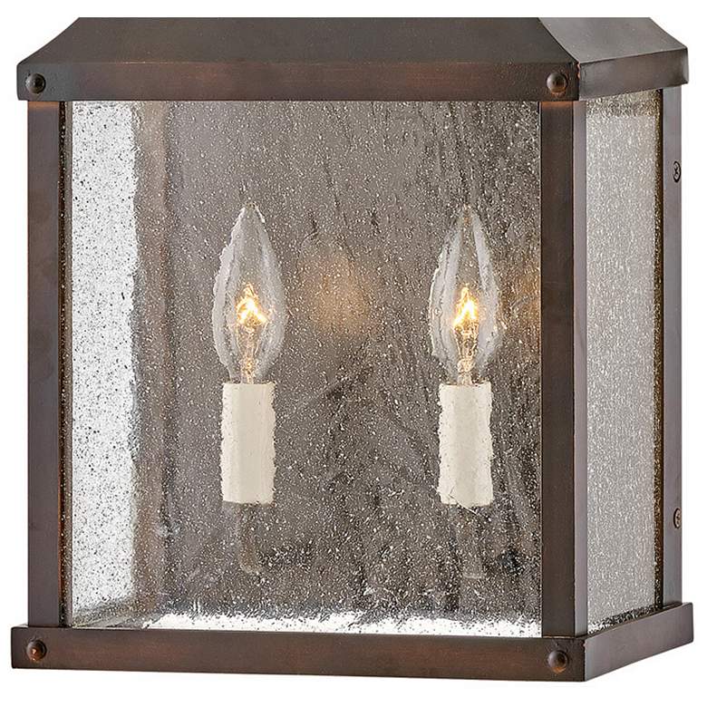 Image 5 Beacon Hill 17 1/4" High Blackened Copper Outdoor Wall Light more views