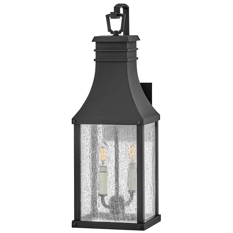 Image 1 Beacon Hill 23" High Museum Black Outdoor Wall Light