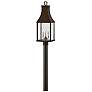 1_Beacon Hill 26 1/4" High Blackened Copper Outdoor Post Light
