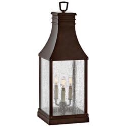 Beacon Hill 26 3/4"H Blackened Copper Outdoor Pier Mount