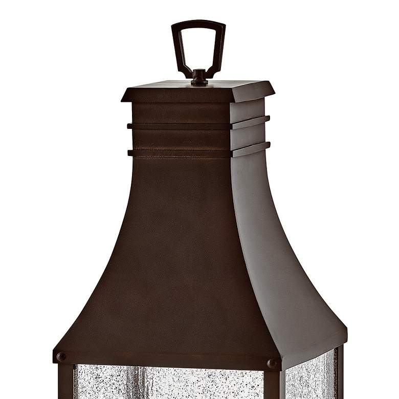 Image 3 Beacon Hill 26 3/4"H Blackened Copper Outdoor Pier Mount more views