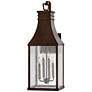 2_Beacon Hill 32 1/4" High Blackened Copper Outdoor Wall Light more views