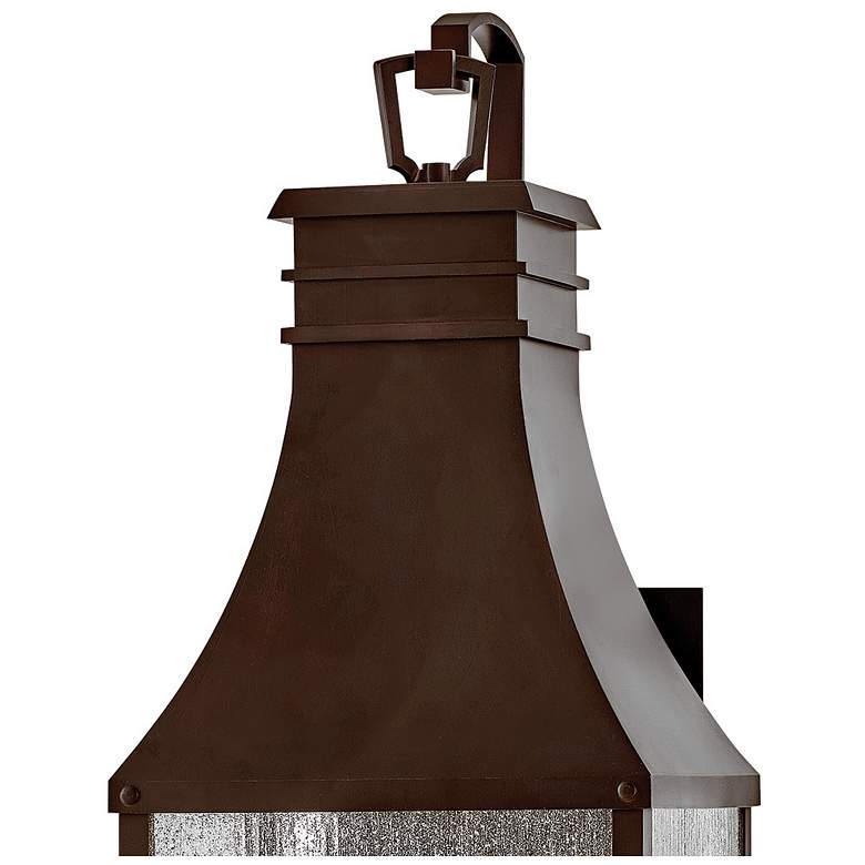 Image 3 Beacon Hill 32 1/4" High Blackened Copper Outdoor Wall Light more views