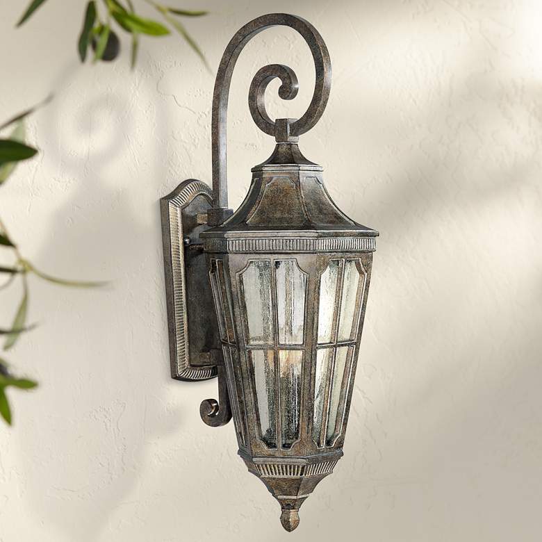 Image 1 Beacon Hill Collection 30 1/2" High Outdoor Wall Light