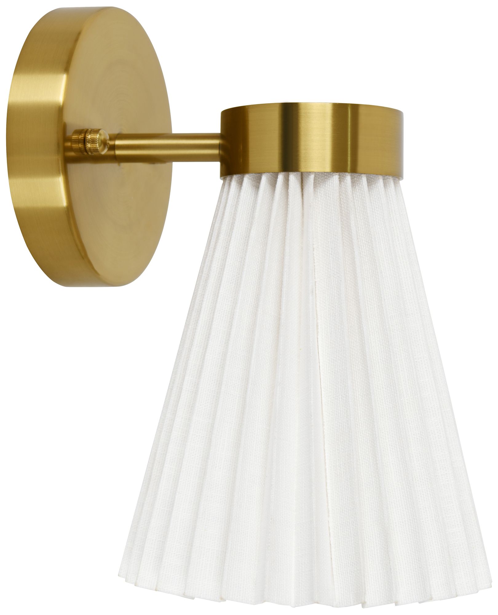 Image 2 Beacon Lighting Amore 1Lt Aged Brass Wal