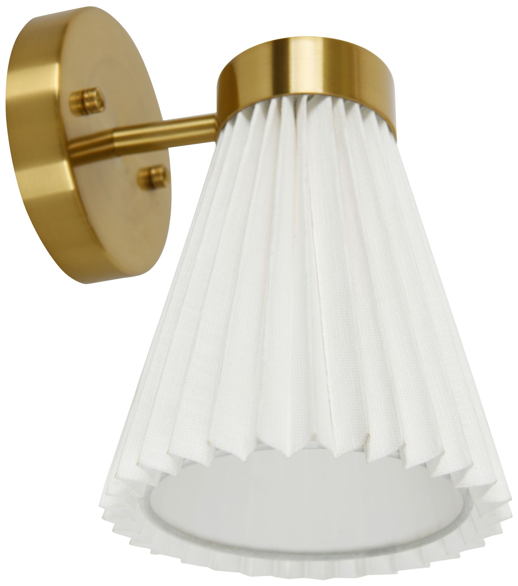 Image 3 Beacon Lighting Amore 1Lt Aged Brass Wal more views