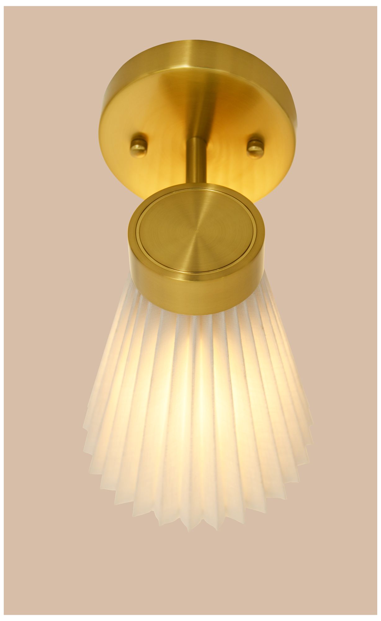 Beacon Lighting Amore 1Lt Aged Brass Wal