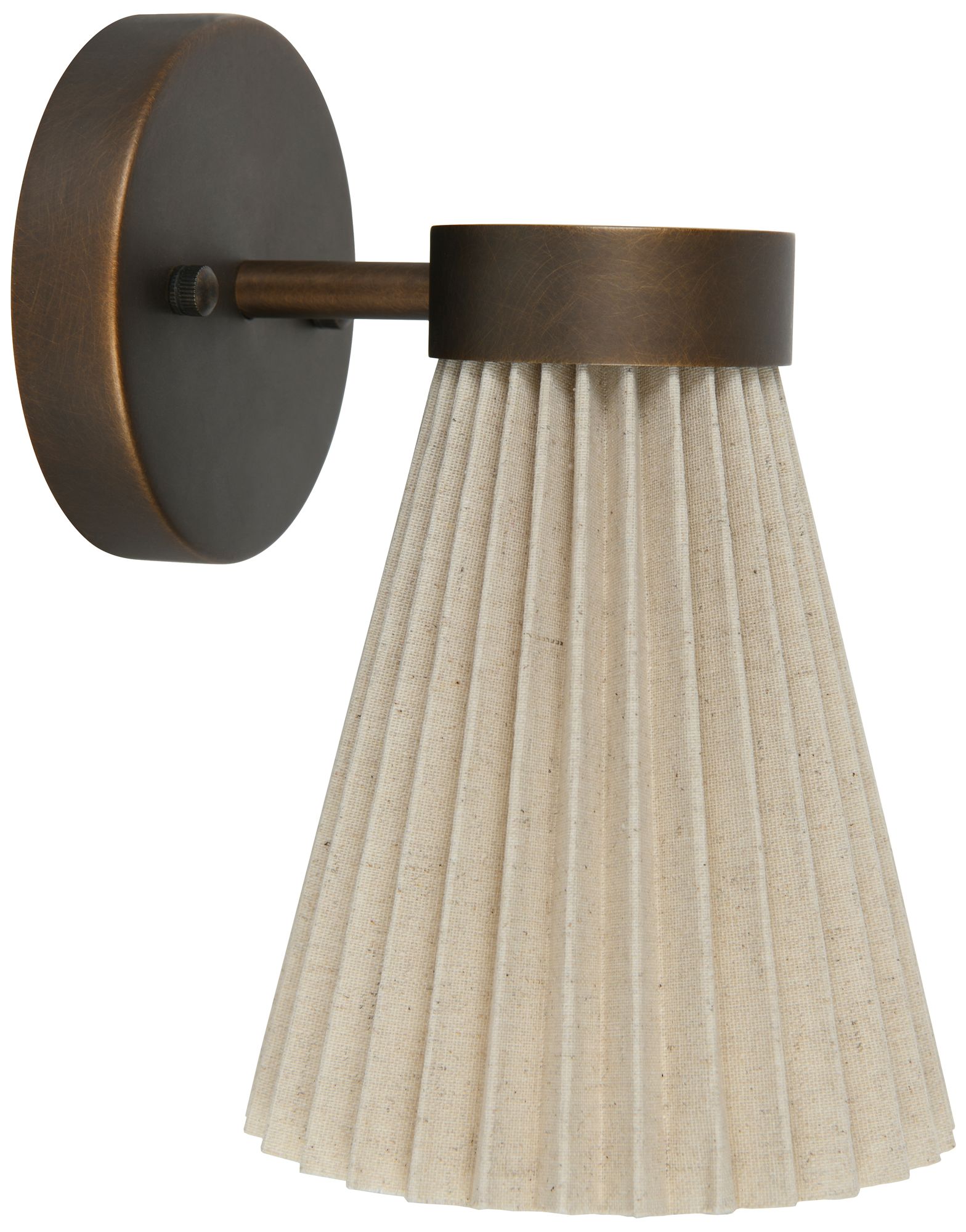 Image 2 Beacon Lighting Amore 1Lt Bronze Wall Sc