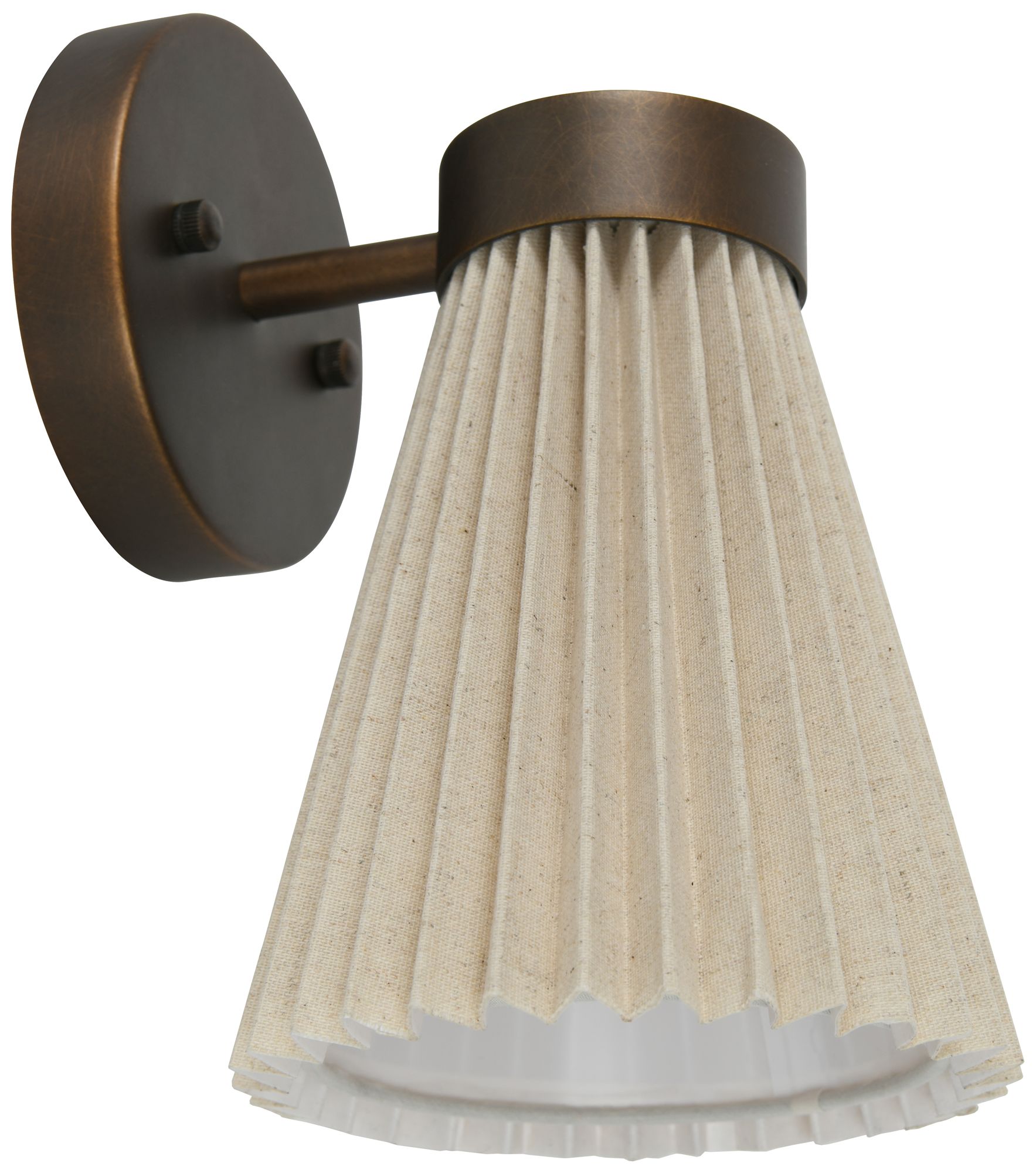 Image 3 Beacon Lighting Amore 1Lt Bronze Wall Sc more views