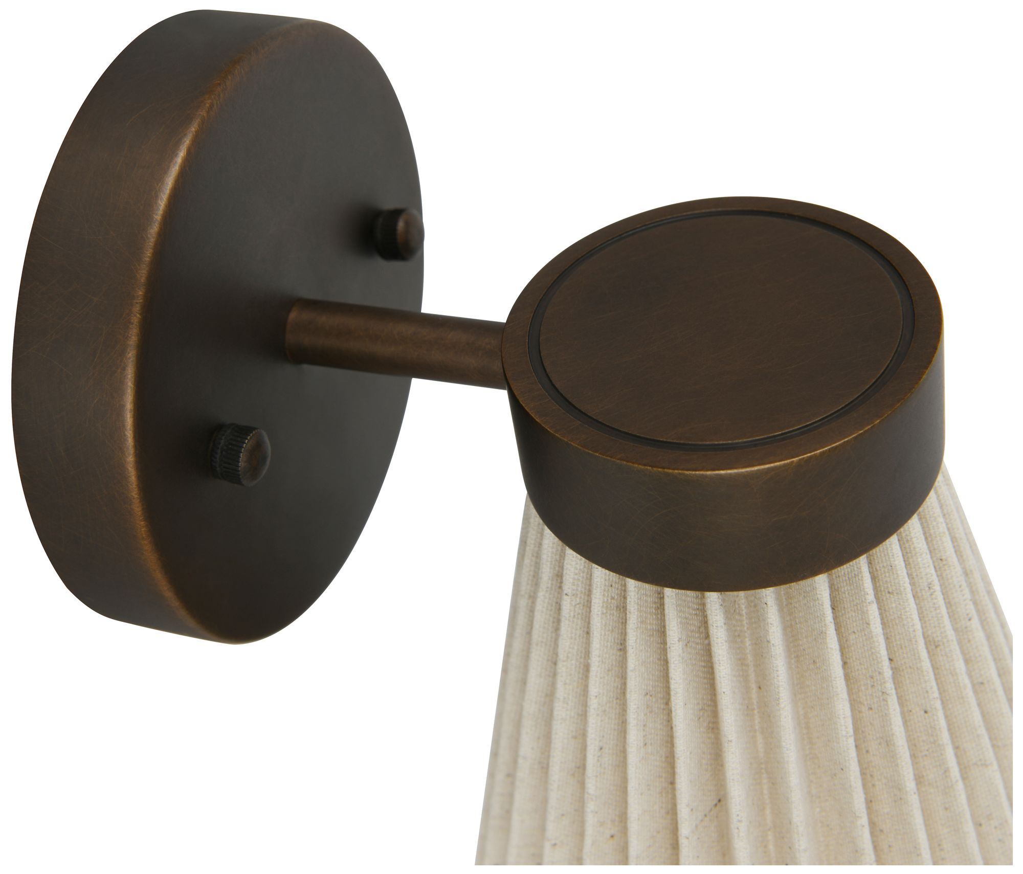 Image 4 Beacon Lighting Amore 1Lt Bronze Wall Sc more views