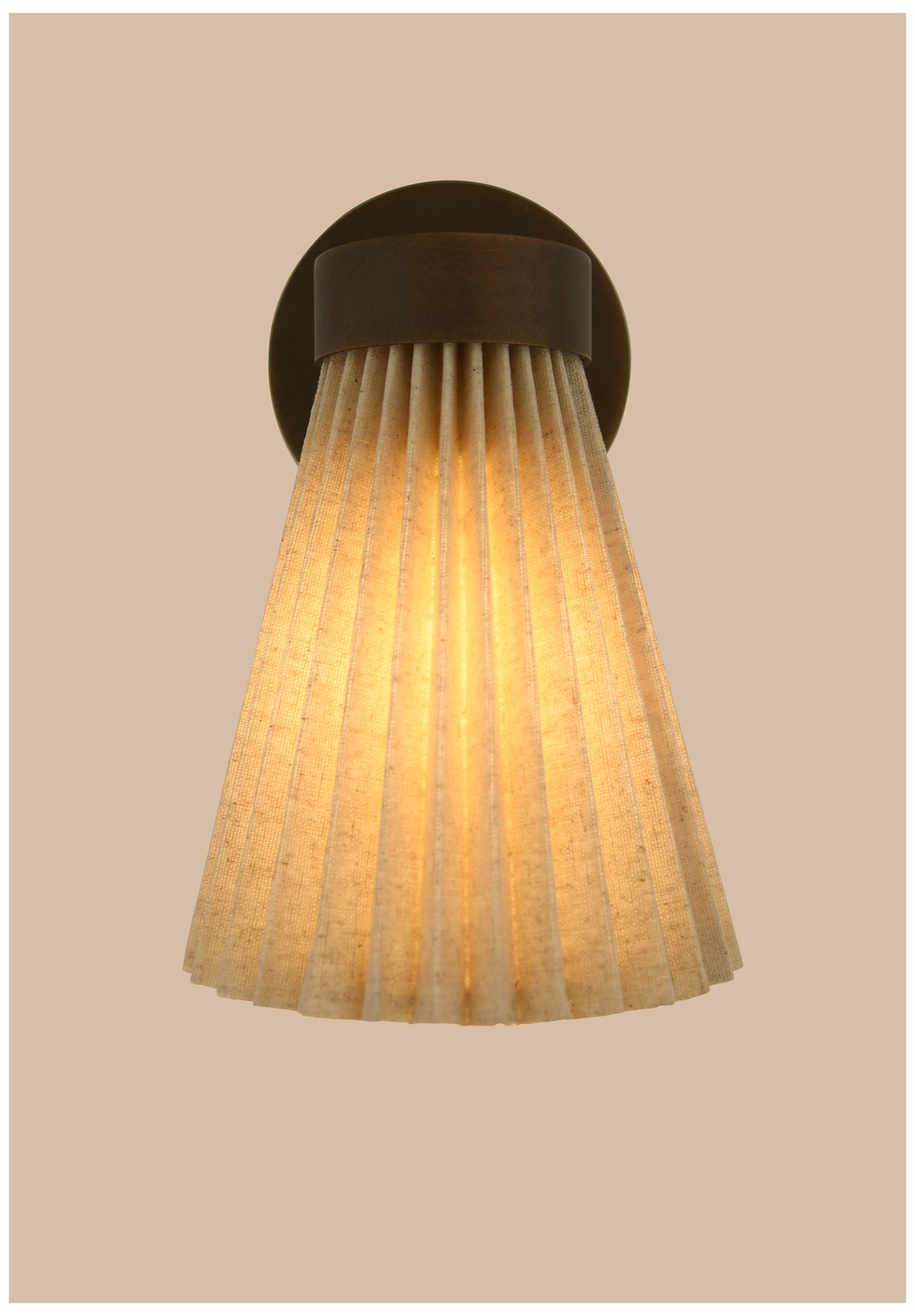 Image 7 Beacon Lighting Amore 1Lt Bronze Wall Sc more views