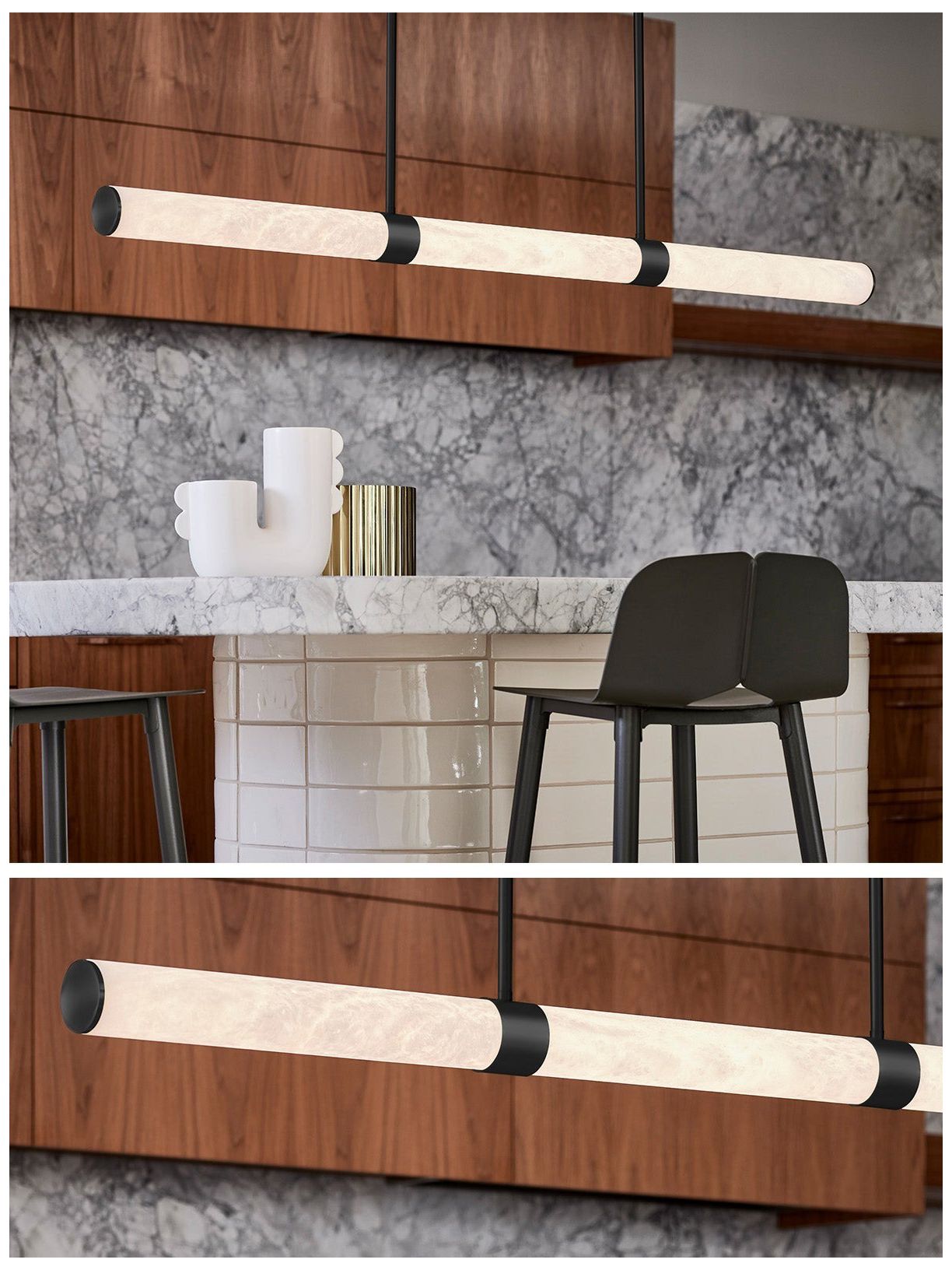 Beacon Lighting Luella Alabaster Linear