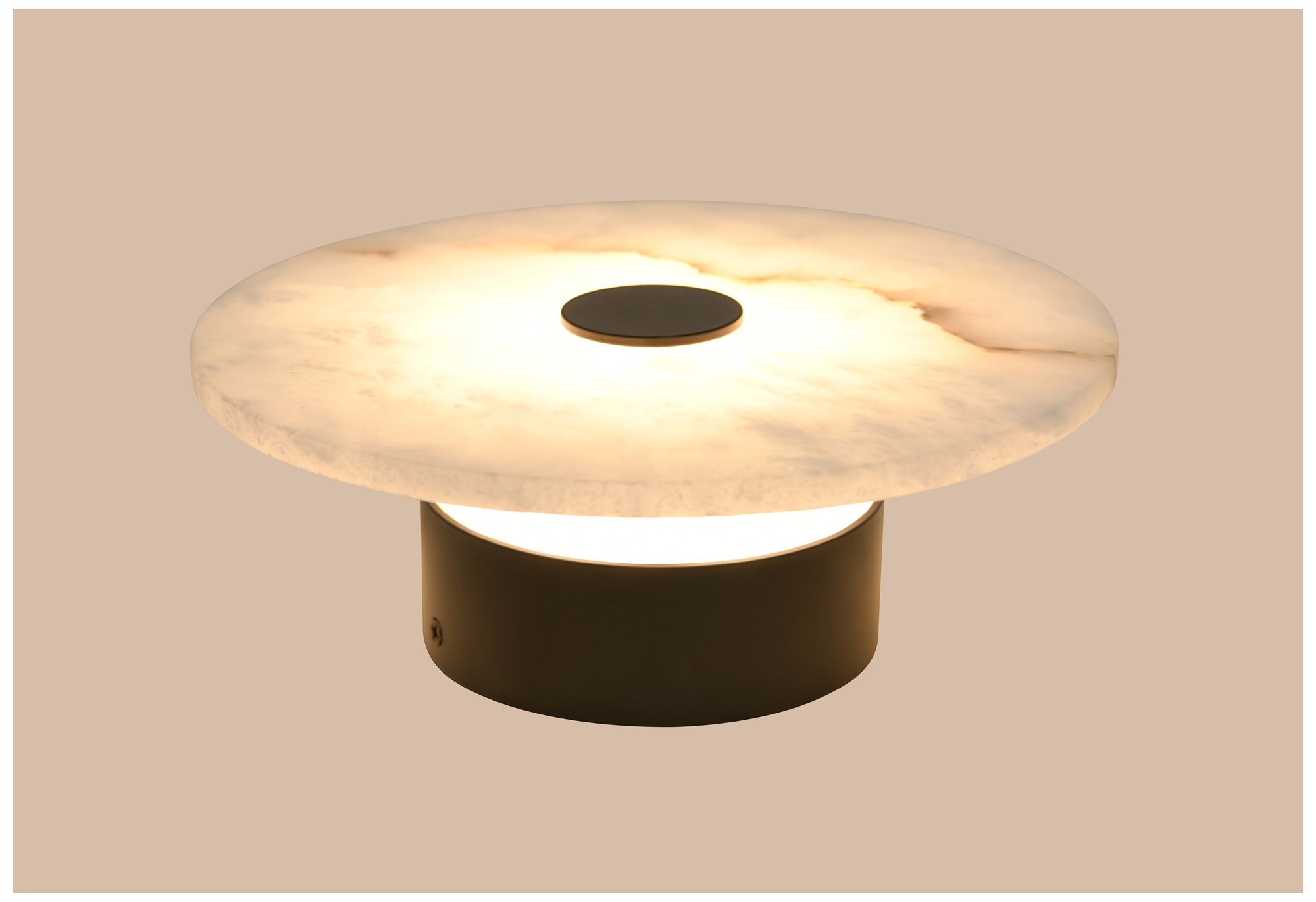 Image 7 Beacon Lighting Osten Spanich Alabaster more views