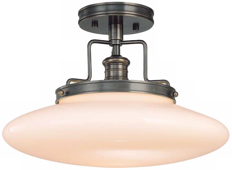 Beacon Old Bronze 15” Wide Ceiling Light	