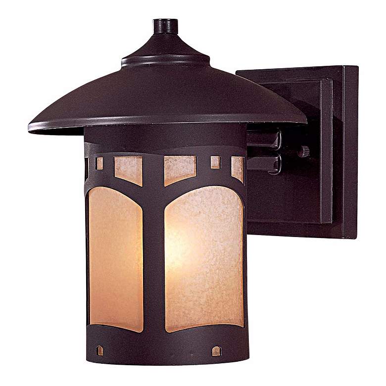 Image 1 Beacon Rhodes 8 3/4 inch High Outdoor Wall Light