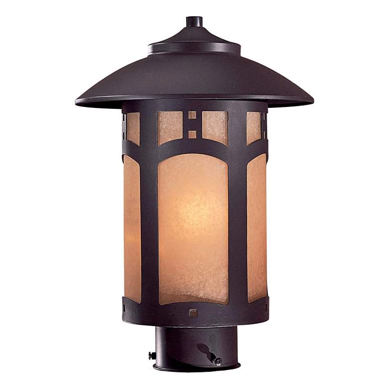 Image 1 Beacon Rhodes Collection 14 1/2 inch High Outdoor Post Light
