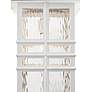 2_Beacon Square 1-Light 17.5-in White Outdoor Wall Light more views