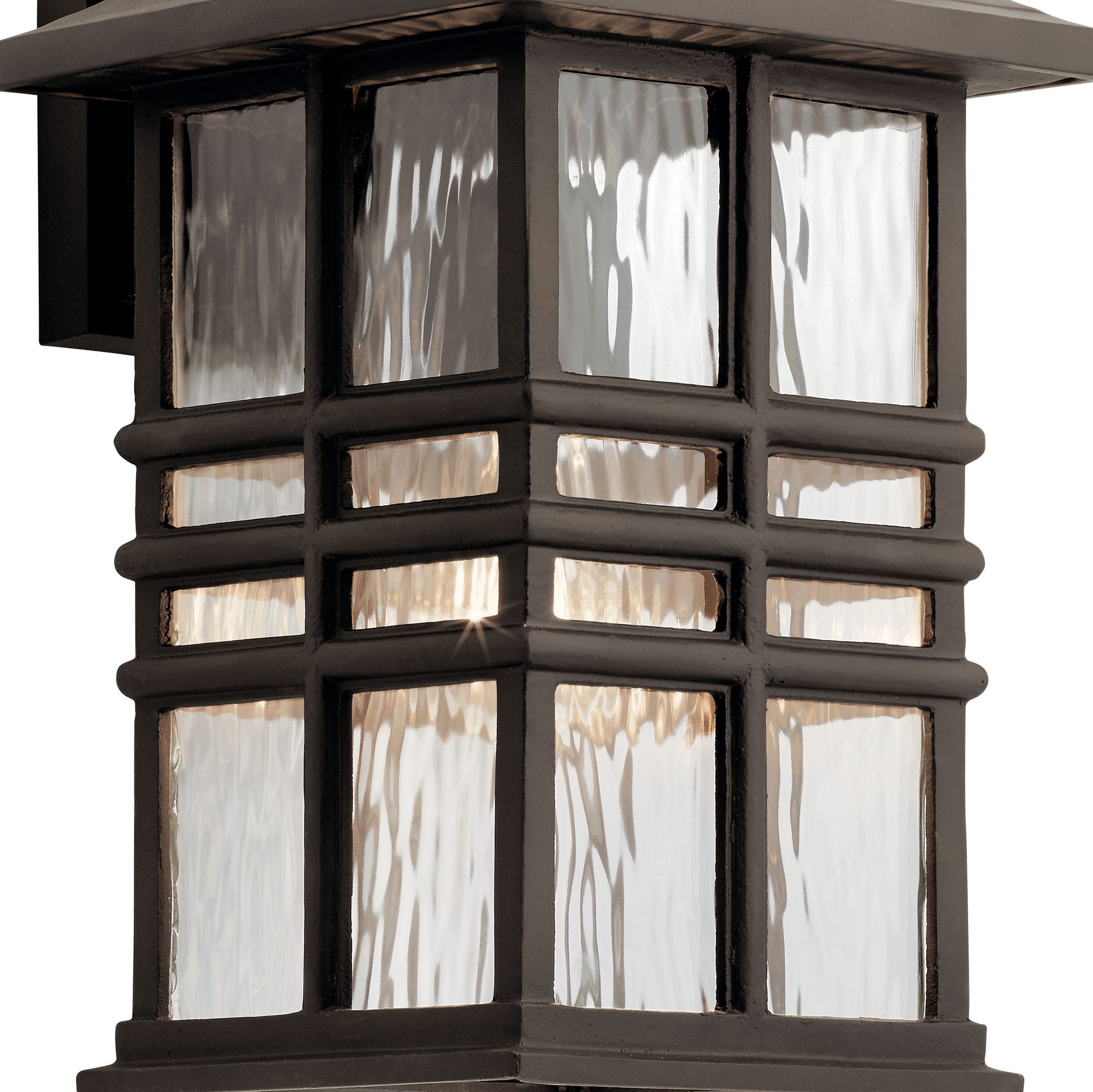 Image 3 Beacon Square 14 1/4" High Olde Bronze Outdoor Wall Light more views