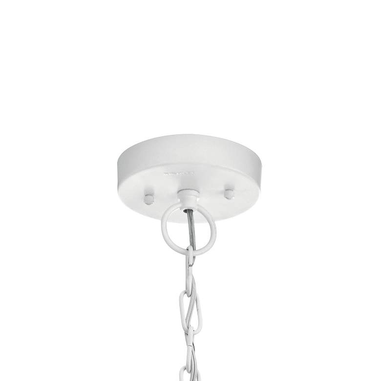 Image 2 Beacon Square 9.5" 1 Light Pendant White more views