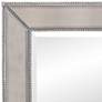 2_Beaded 24"H Glam Styled Wall Mirror more views