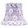 Beaded Floral Silk Lavender Shade 3x5x4.25 (Clip-On)