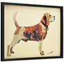 4_Beagle 33" Wide Dimensional Collage Framed Wall Art more views