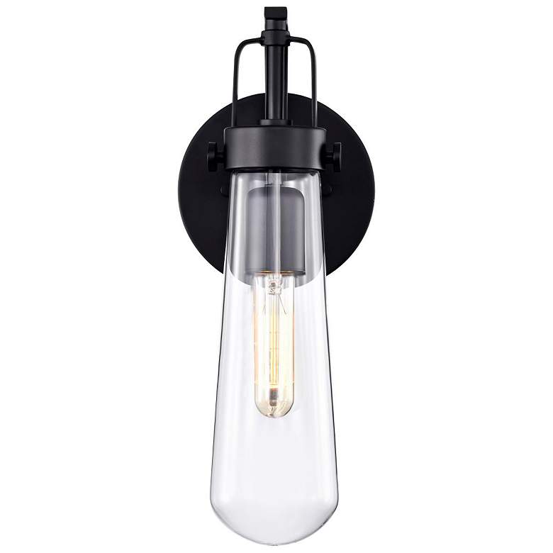 Image 5 Beaker; 1 Light; Wall Sconce with Clear Glass more views