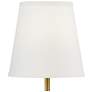 2_Beale 19 1/4" High Lacquered Brass Wall Sconce more views
