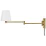 5_Beale Lacquered Brass Swing Arm Wall Lamp more views