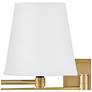 6_Beale Lacquered Brass Swing Arm Wall Lamp more views