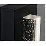 4_Beam 18" High Black Outdoor LED Wall Sconce With Seeded Glass Shade more views
