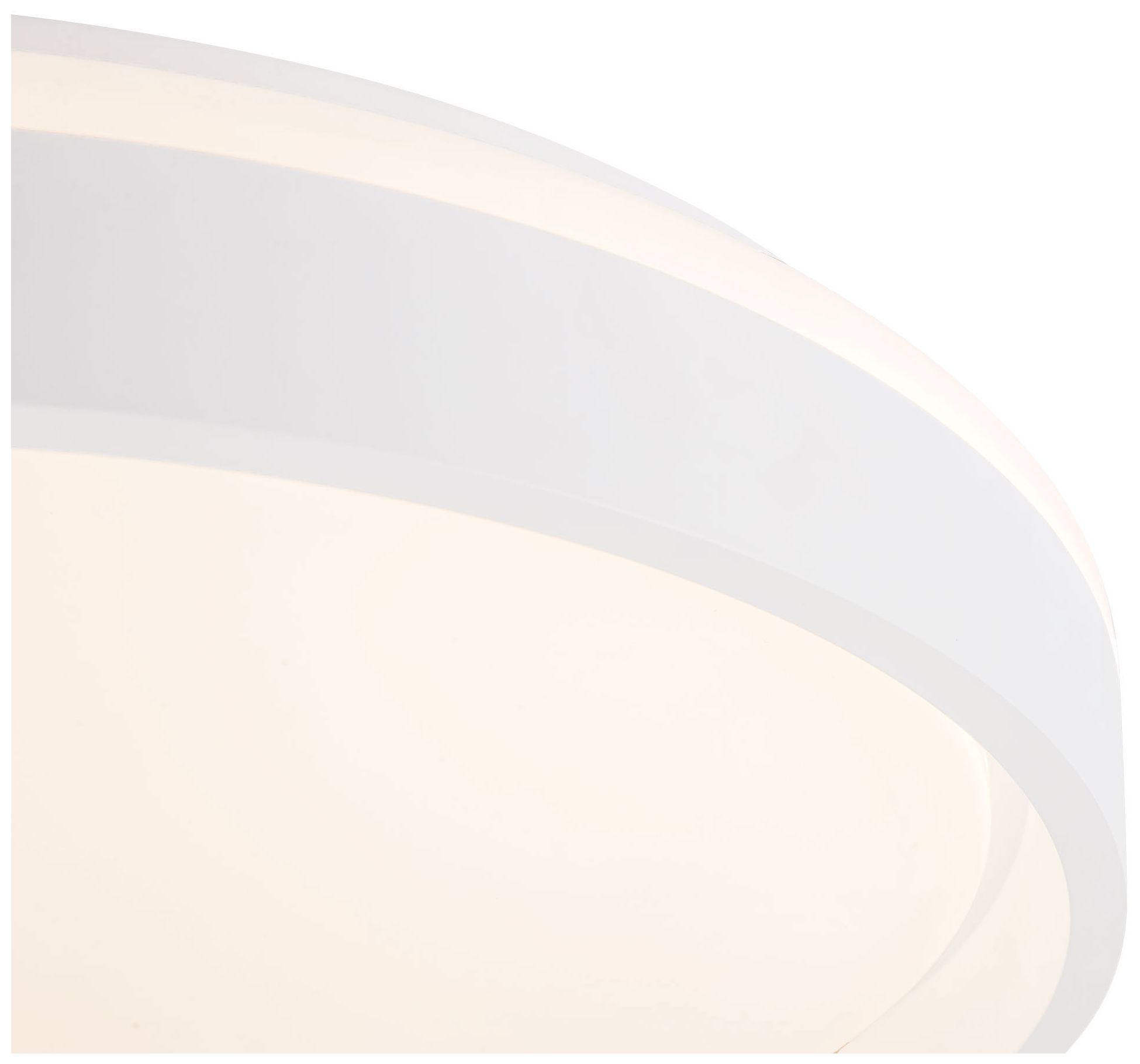 Image 5 Beanie 15-in White dimmable LED Flush Mount more views