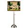 Bear Lodge Giclee Brushed Nickel Table Lamp