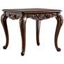 2_Beatrice 26" Wide Cherry Cabriole Legs End Table