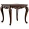 Beatrice 26" Wide Cherry Cabriole Legs End Table