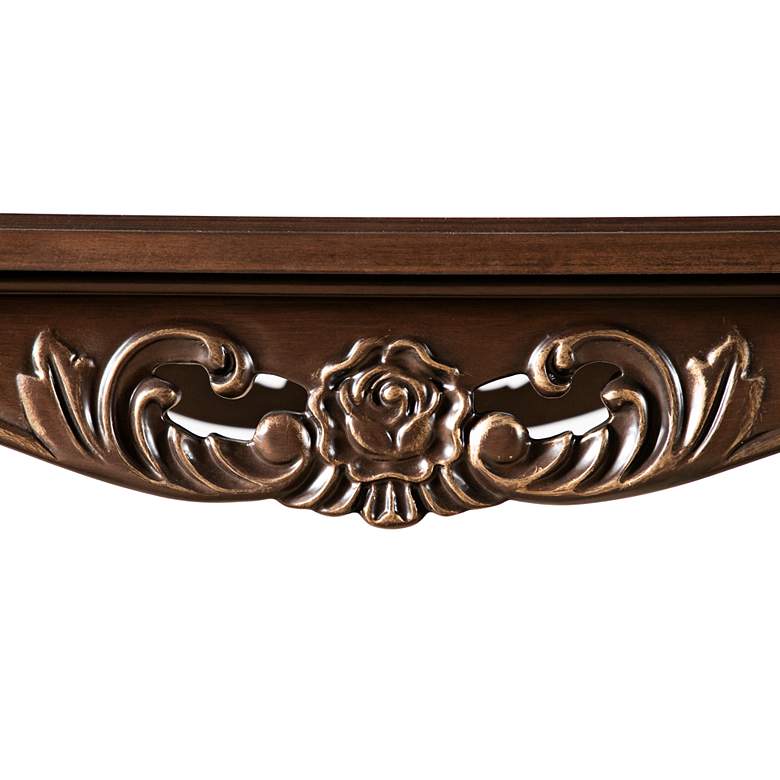 Image 3 Beatrice 26" Wide Cherry Cabriole Legs End Table more views