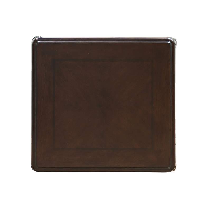 Image 7 Beatrice 26" Wide Cherry Cabriole Legs End Table more views
