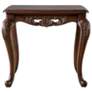 Beatrice 26" Wide Cherry Cabriole Legs End Table